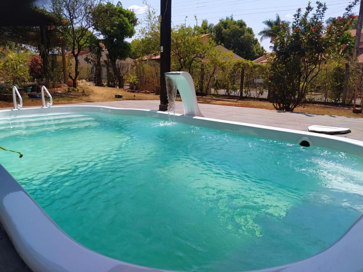 Casa Em Caldas - Piscina Solar E Eletrica Калдас-Новас Екстер'єр фото